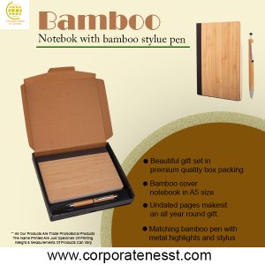 Eco-Friendly Bamboo Notebook